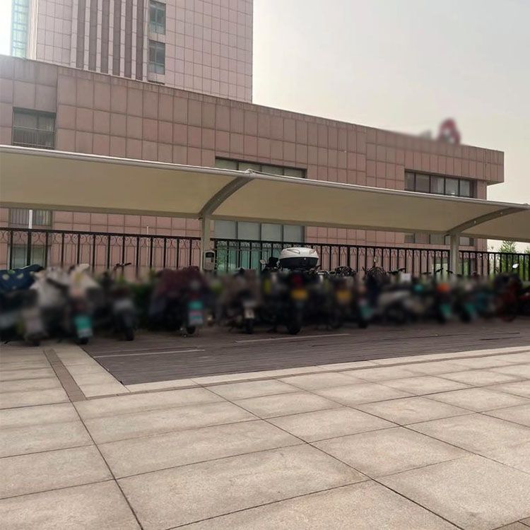 乡城县膜结构电动车棚