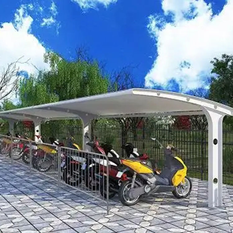 乡城县膜结构电动车棚